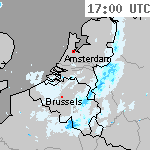 Radarbeelden van Nederland 18:30 UTC