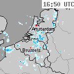 Radarbeelden van Nederland 18:20 UTC