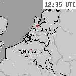 Radarbeelden van Nederland 14:05 UTC
