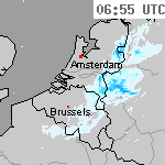 Radarbeelden van Nederland 08:25 UTC