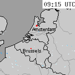 Radarbeelden van Nederland 10:45 UTC