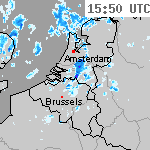 Radarbeelden van Nederland 17:20 UTC