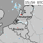 Radarbeelden van Nederland 17:20 UTC