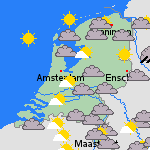 Actueel weer Nederland